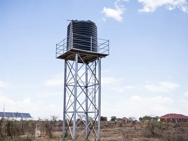 Africa - Uganda - A water tank in Moroto, Karamoja