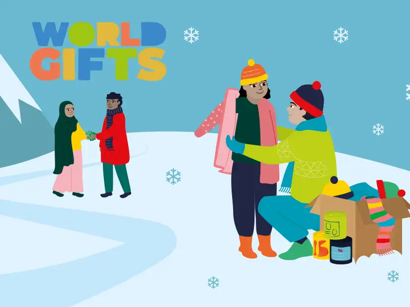 World Gifts home page banner Christmas