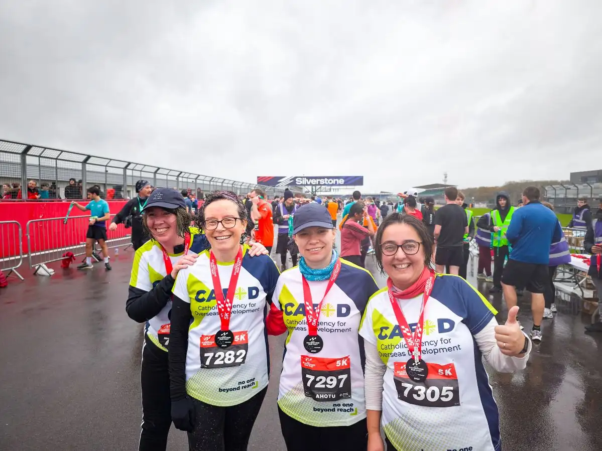 Sponsor the sisters running for CAFOD at Silverstone