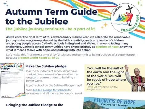 Jubilee Autumn Term guide