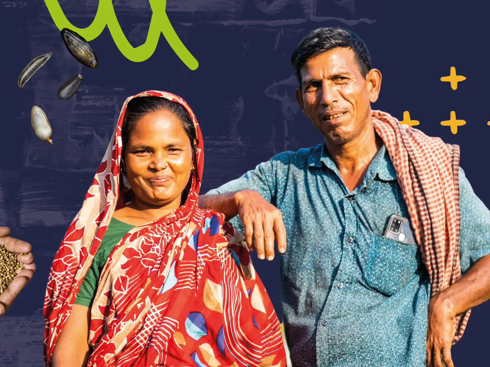 Salina and her husband, Mogibor