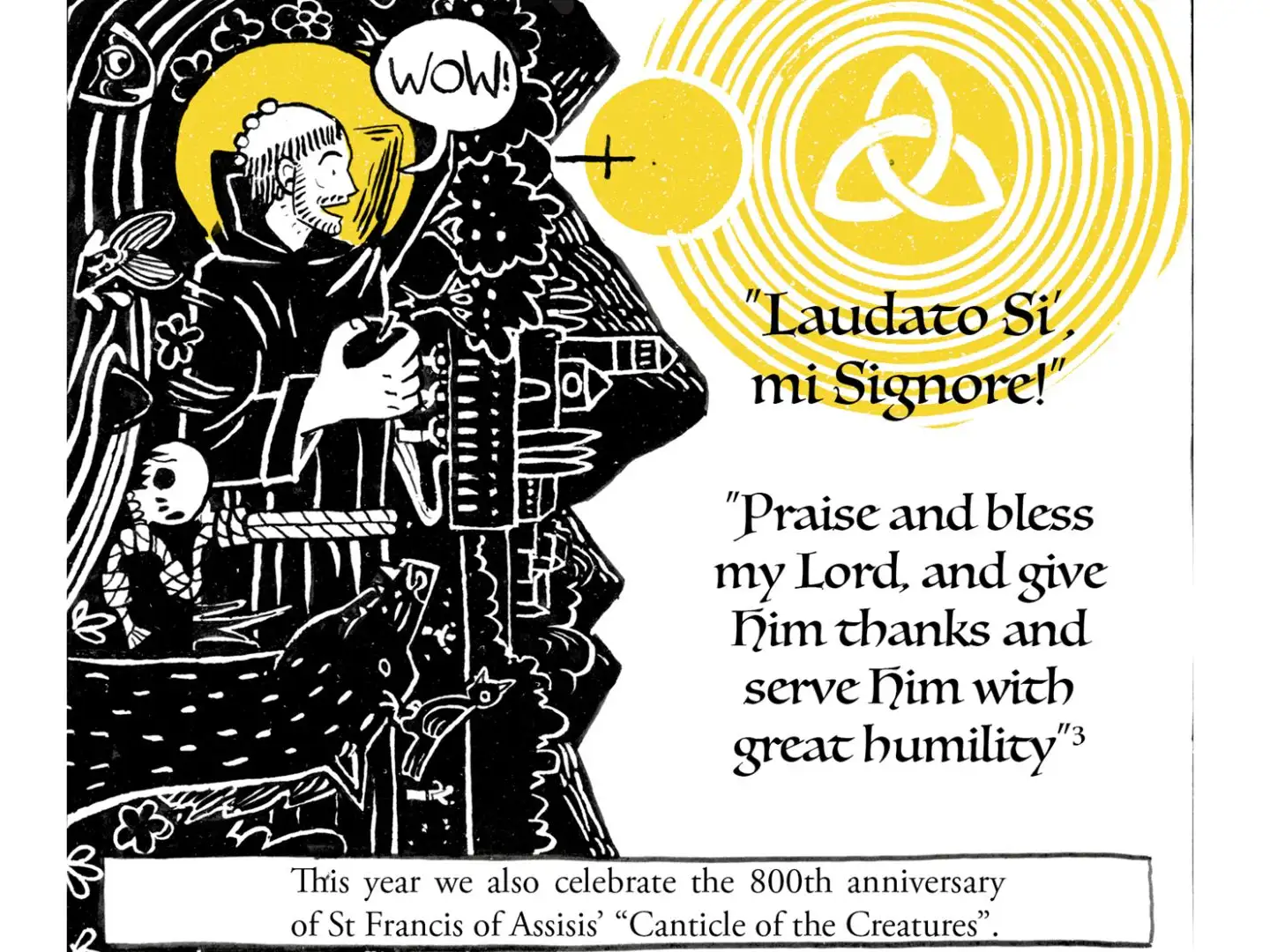 800th anniversary of Canticle of Creation (ECG)