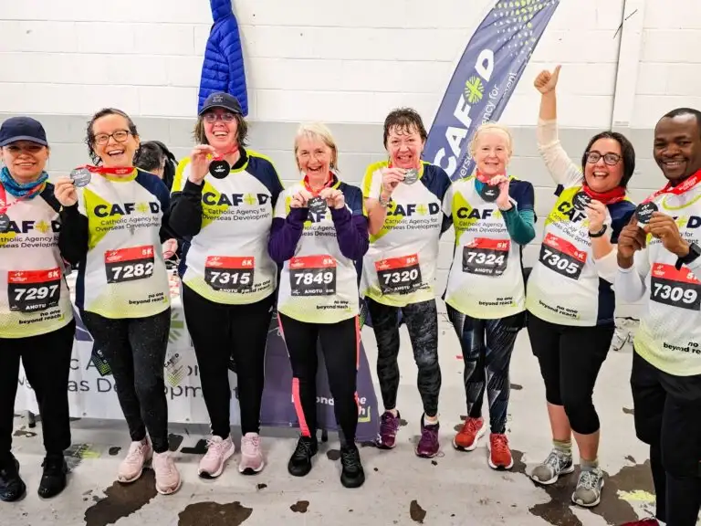 CAFOD runners gear up for a season of autumn challenges