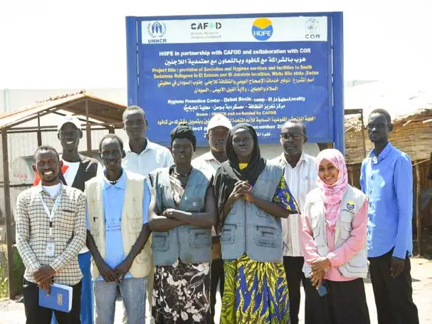 Our partners from HOPE in Sudan