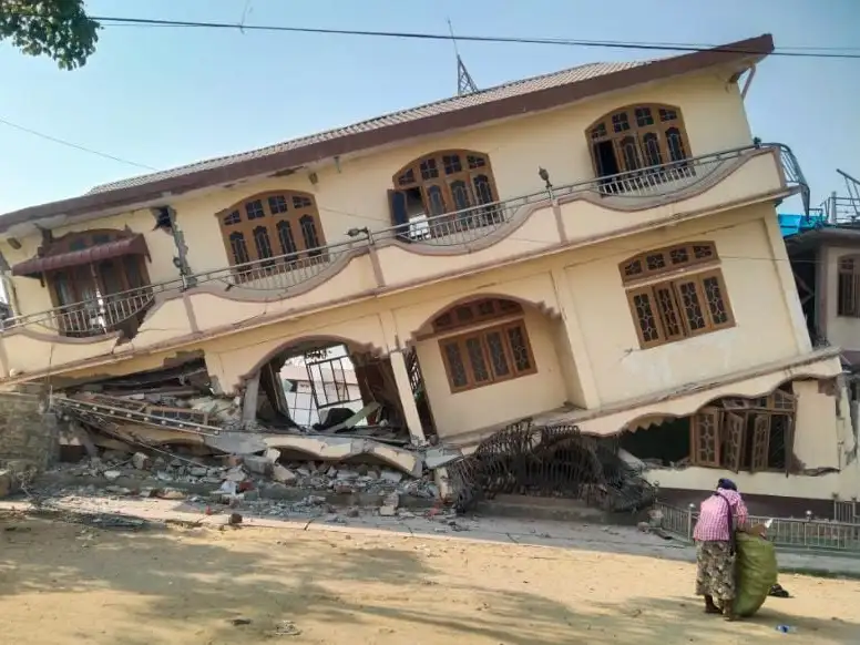 Myanmar earthquake 2025 photo